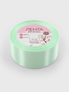 Лента атласная, 40 мм, 23±1 м, нежно-зелёная №50 - Фото 6