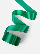 Лента атласная, 40 мм, 23±1 м, насыщенно-зелёная №С1123 - Фото 3