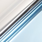 Пленка для цветов,«Металлик», 0.57×10 м, голубой - Фото 2