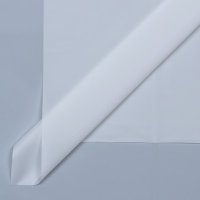 Пленка для цветов матовая,«Тишью», 20 микрон, 57×57 см, белый