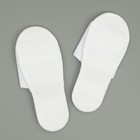 Одноразовые тапочки "Махровые-Эконом", белые, 42 р. пара - фото 25380162