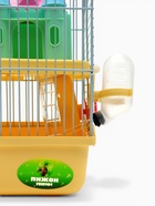 Клетка для грызунов «Пижон», 27×21×31 см, укомплектованная, с замком, жёлтая - Фото 19