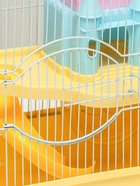 Клетка для грызунов «Пижон», 27×21×31 см, укомплектованная, с замком, жёлтая - Фото 5