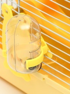 Клетка для грызунов «Пижон», 27×21×31 см, укомплектованная, с замком, жёлтая - Фото 7