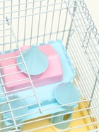 Клетка для грызунов «Пижон», 27×21×31 см, укомплектованная, с замком, жёлтая - Фото 10