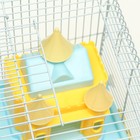 Клетка для грызунов "Пижон", укомплектованная с замком, 27 х 21 х 31 см, голубая - Фото 8