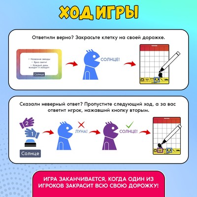 Настольная игра «Жми и говори», 60 карточек, 7+