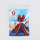 Лента с триколор цветком на 9 Мая «Спасибо за Победу», 10.5×14 см - Фото 6