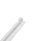 Роликовые направляющие ТУНДРА, L=550 мм, толщина 0.8 мм, белые, 2 шт. - Фото 5