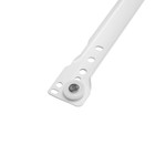 Роликовые направляющие ТУНДРА, L=550 мм, толщина 0.8 мм, белые, 2 шт. - Фото 6