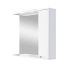 Шкаф-зеркало подвесной SanStar "Ориана 80" белый - Фото 3