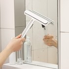 Щётка для окон Raccoon «Компакт», дополнительная щётка в ручке 17.5×15 см, сгон TPR=22 см, абразивная моющая часть 26.5×22×4.5 см - Фото 3