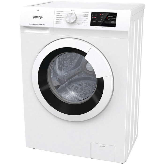 Стиральная машина Gorenje WHP60SF, класс A, 1000 об/мин, до 6кг, белая - фото 51443260