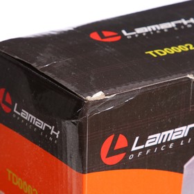 

Диспенсер для упаковочной клейкой ленты Lamark, 75 мм, красный