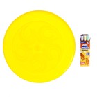Летающая тарелка, 23 × 23 × 2,7 см, цвет жёлтый + мел в подарок - Фото 4
