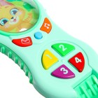 Музыкальный телефончик, звук, свет, цвет зелёный - фото 22034127