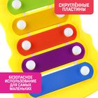 Металлофон фигурный «Маша и Медведь», МИКС - фото 24663337