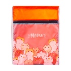 Мешок для обуви «Коты» (с карманом) 42×34 см - Фото 6