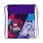 Мешок для обуви «Аниме» (с карманом) 42×34 см - Фото 6