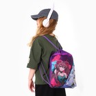 Мешок для обуви «Аниме» (с карманом) 42×34 см - Фото 10