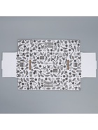 Коробка подарочная сборная с окном, упаковка, «Лучший из лучших», белый, 24 х 8 х 16 см (комплект 5 шт) - фото 22034319