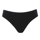 Трусы женские бразилиана бесшовные, цвет чёрный, размер S-M (42-46) - фото 24628958