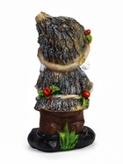 Садовая фигура из полистоуна «Гном с жёлудями», 47×26 см - Фото 5