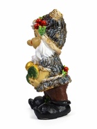 Садовая фигура из полистоуна «Гном с жёлудями», 47×26 см - Фото 6
