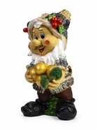 Садовая фигура из полистоуна «Гном с жёлудями», 47×26 см - Фото 7