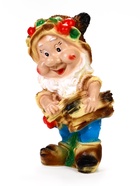 Садовая фигура из гипса «Гном с охапкой дров», 38.5×18×22 см - Фото 12