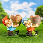 Садовая фигура из гипса «Гном с кашпо», 25×15×24 см, МИКС - Фото 9