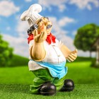 Садовая фигура "Повар" 48см - фото 24550521