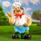 Садовая фигура из полистоуна «Повар», 28×18×48 см  (артикул 9487940)  большой выбор товаров оптом и в розницу по низким ценам с доставкой