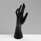 Подставка для украшений «QF. Рука», 7.5×6×24 см, чёрная - Фото 3