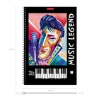 Тетрадь для нот А4, 24 листа на спирали ErichKrause Music Legend, вертикальная ориентация 9509025 - фото 14634959