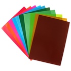 Бумага цветная А4, 20 цветов, 10 листов, ErichKrause, двусторонняя, мелованная, в папке, плотность 80 г/м2, схема поделки - Фото 3