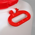 Фляга - бочка пищевая, 50 л, горловина 19.5 см, пластиковая, белая - Фото 3