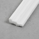 Плинтус потолочный, белый 28×20х2000 - Фото 2