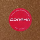 Блюдо для фруктов Доляна «Золотой лист», 49×17.5 см, золотистое - Фото 6