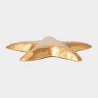 Блюдо для фруктов Доляна «Морская звезда», 33×33 см, золотистое - Фото 3