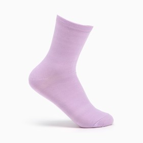 Носки женские, цвет сиреневый, размер 36-40