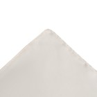 Платок однотонный, цвет молочный, размер 70х70 - Фото 2