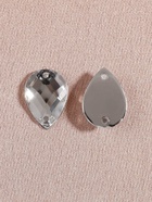 Стразы пришивные «Капля», из органического стекла, 10×14 мм, 20 шт., белые - Фото 3