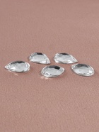 Стразы пришивные «Капля», из органического стекла, 10×14 мм, 20 шт., белые - Фото 4