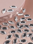 Стразы пришивные «Лепесток», лодочка, из органического стекла, 7×15 мм, 50 шт., белые - Фото 2