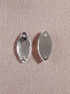 Стразы пришивные «Лепесток», лодочка, из органического стекла, 7×15 мм, 50 шт., белые - Фото 3