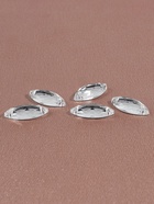 Стразы пришивные «Лепесток», лодочка, из органического стекла, 7×15 мм, 50 шт., белые - Фото 4