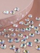 Стразы пришивные «Шатон», круглые, из органического стекла, с голографией, d=8 мм, 50 шт. - Фото 2