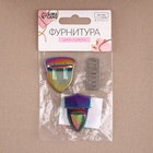 Застёжка для сумки, 3×4.2 см, разноцветная - Фото 8