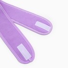 Головная повязка LoveLife, цв. фиолетовый, 8,5*60 см - Фото 5